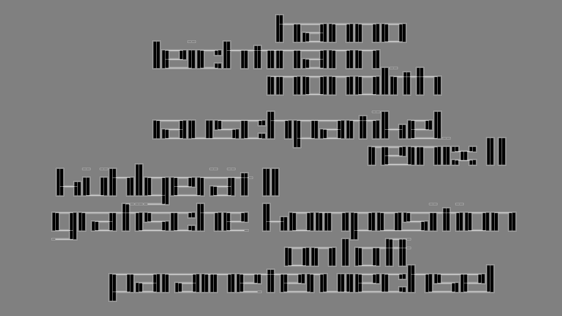 2021-03-10 Hanno Leichtmann - 1996 Monolith (rauschpartikel Remix 1 - 3)